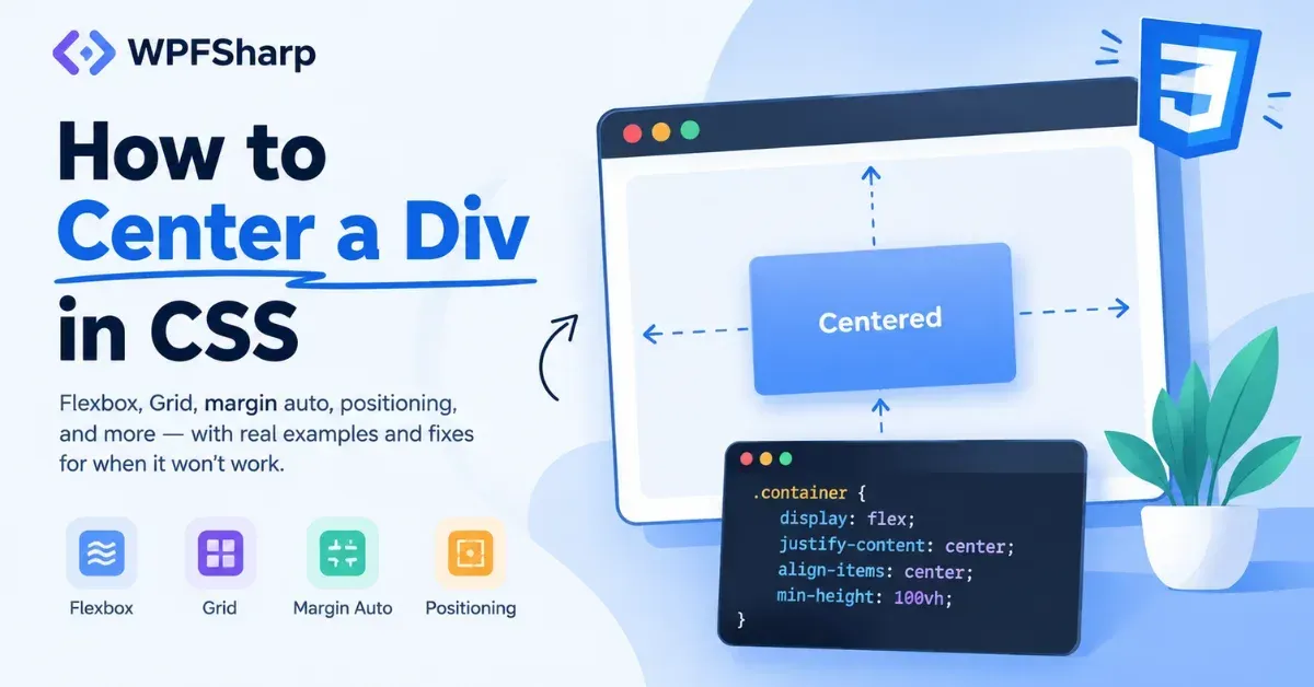 How to Center a Div in CSS